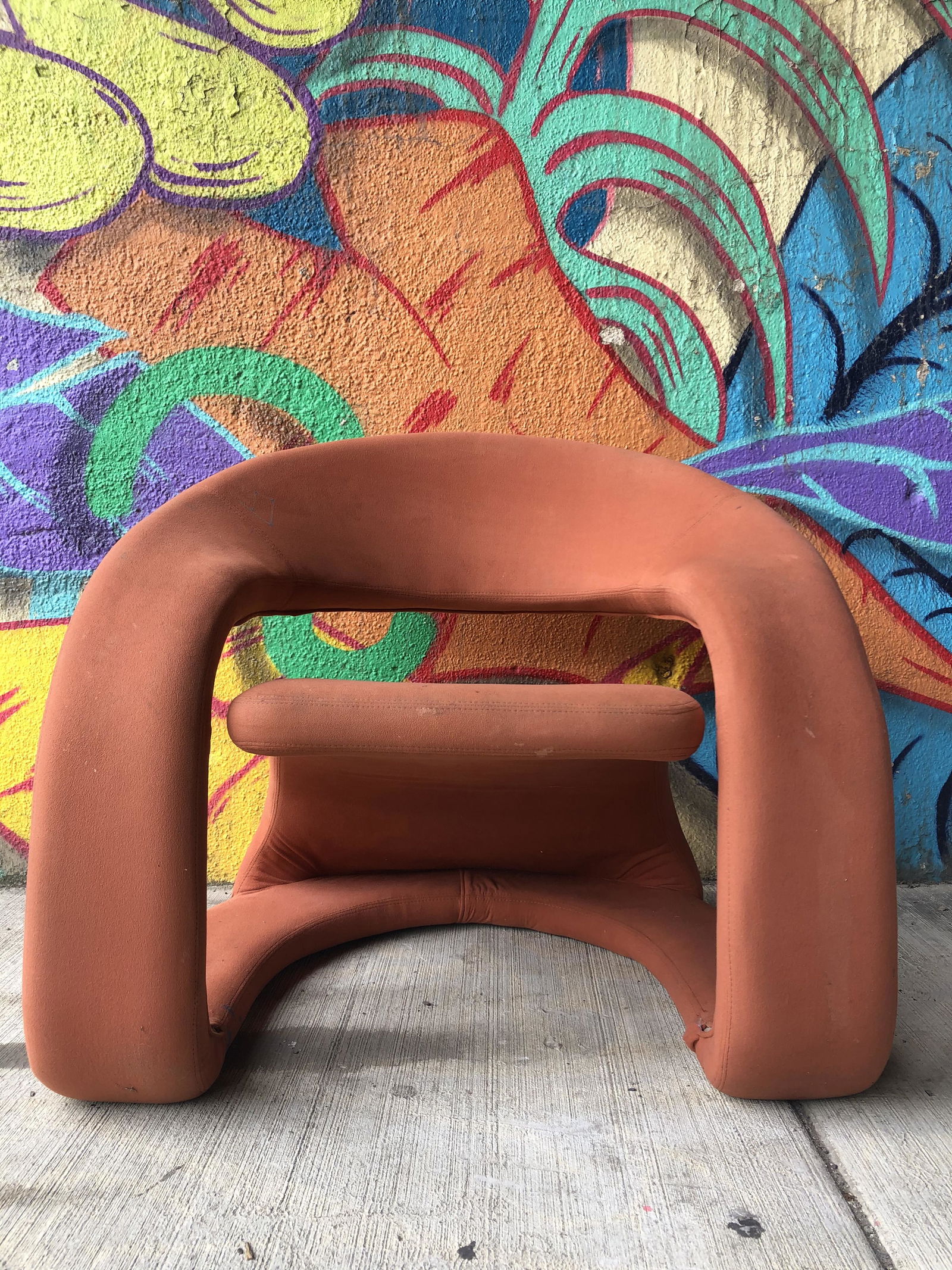 Jaymar Modern Cantilever Style Tongue Lounge Chair (1 of 6)