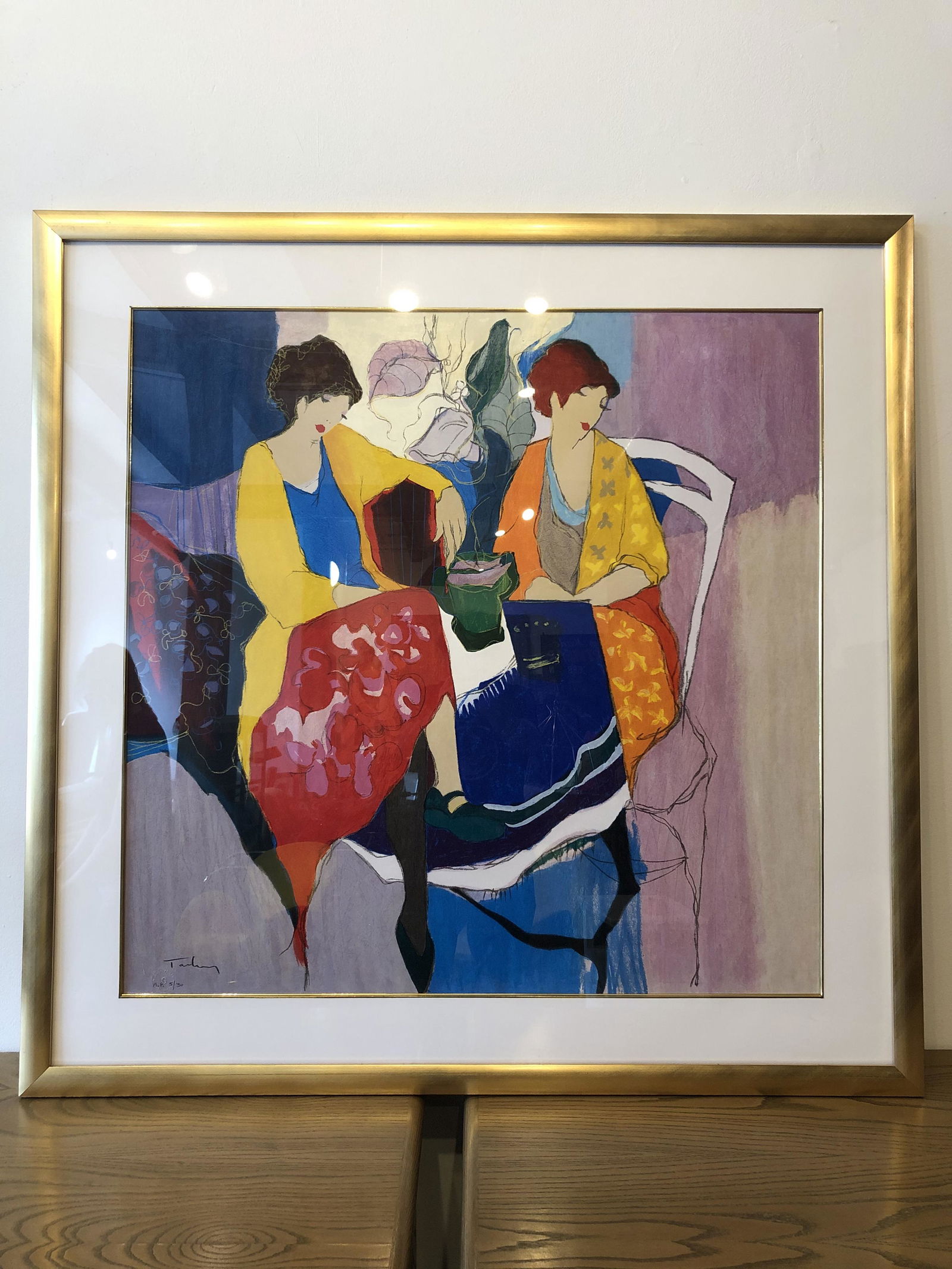 Itzchak Tarkay Artist's Proof Lithograph (1 of 3)