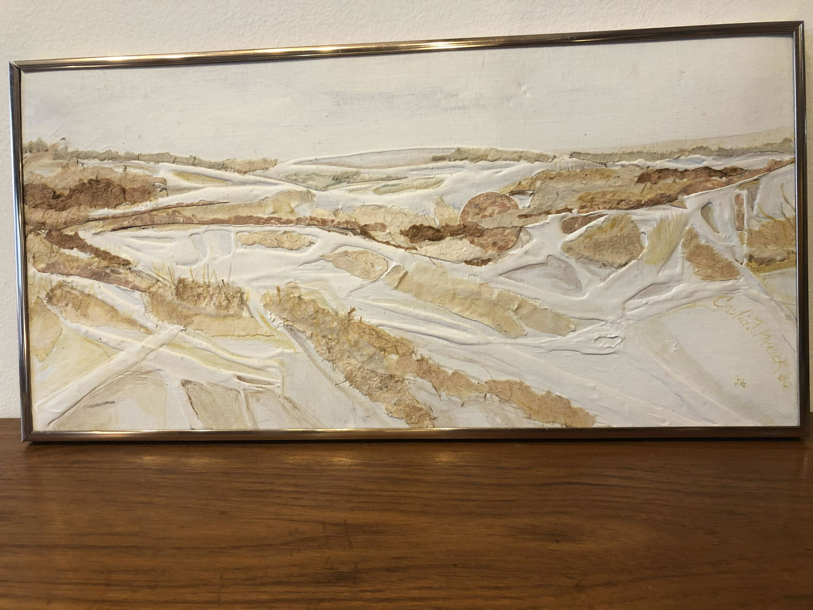 Original Cecilia Myrick Mix Media signed 1980 (1 of 4)