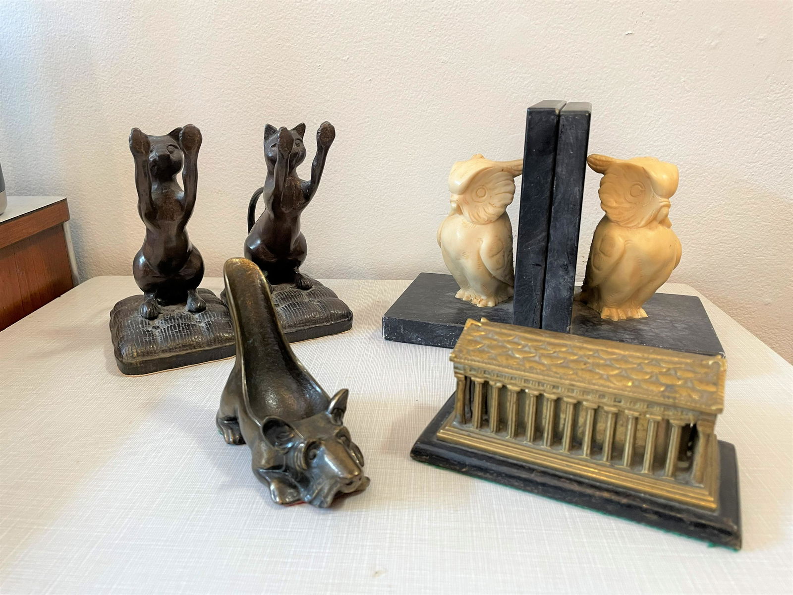 Collection Book End & Assorted Figural Items (1 of 1)