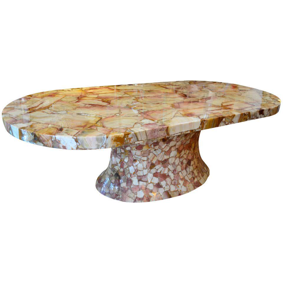 Onyx Oval Dining Table by Muller's of Mexico. (1 of 6)