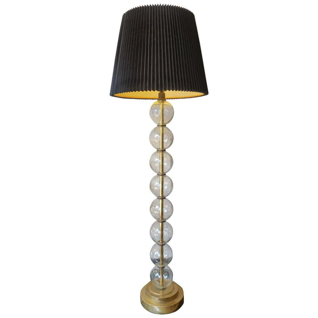 Benko Stacked Glass Ball Floor Lamp (1 of 4)
