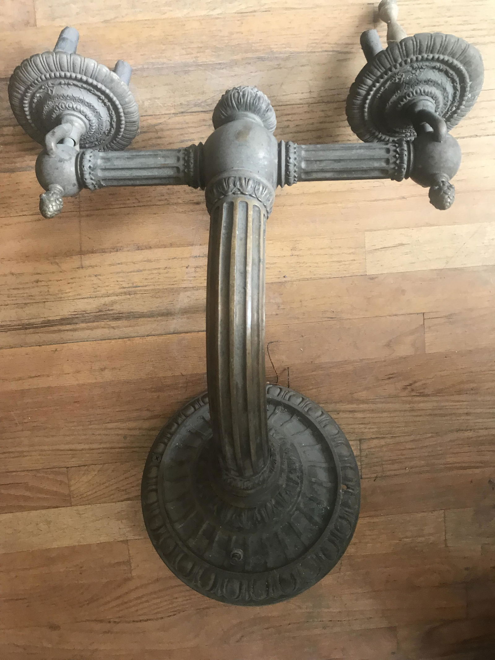 Bronze Wall Sconce from LaSalle St. Bank Chicago (1 of 3)