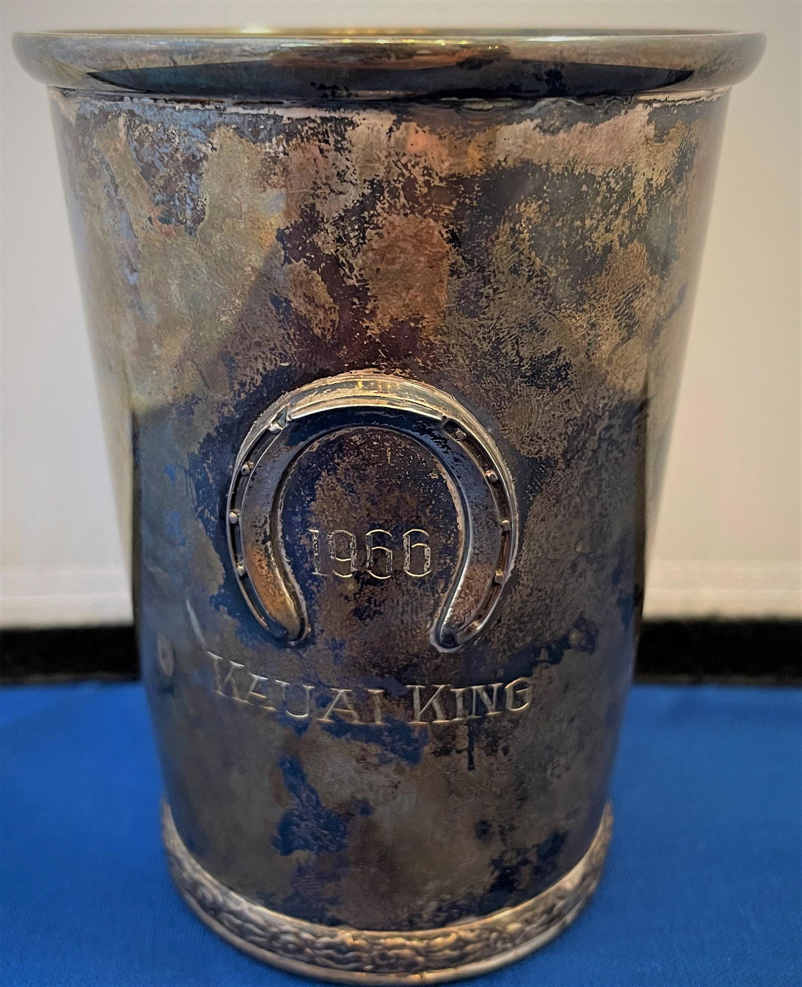 Official Kentucky Derby Sterling Mint Julep Cup 1966 (1 of 6)