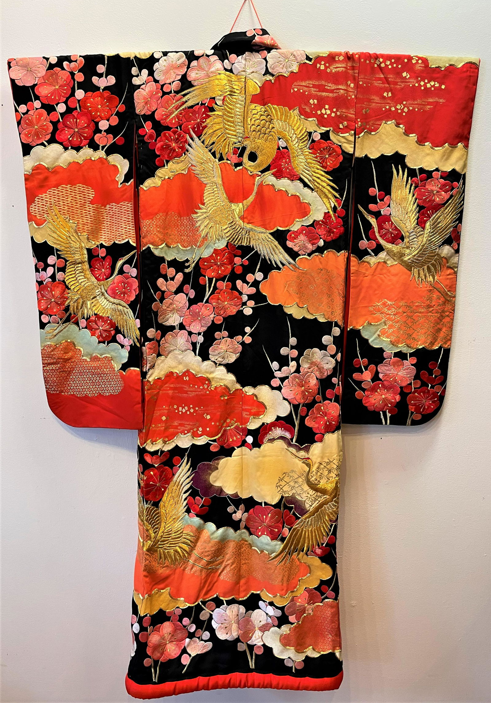 Exceptional Ceremonial Embroidered Kimono (1 of 9)
