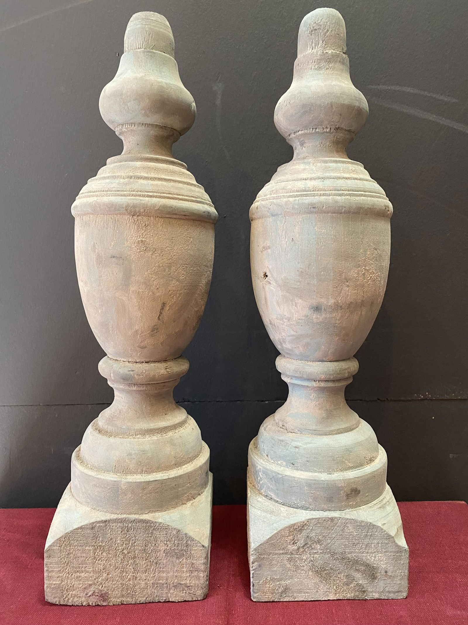 Antique Carved Wood Architectural Balusters (1 of 3)