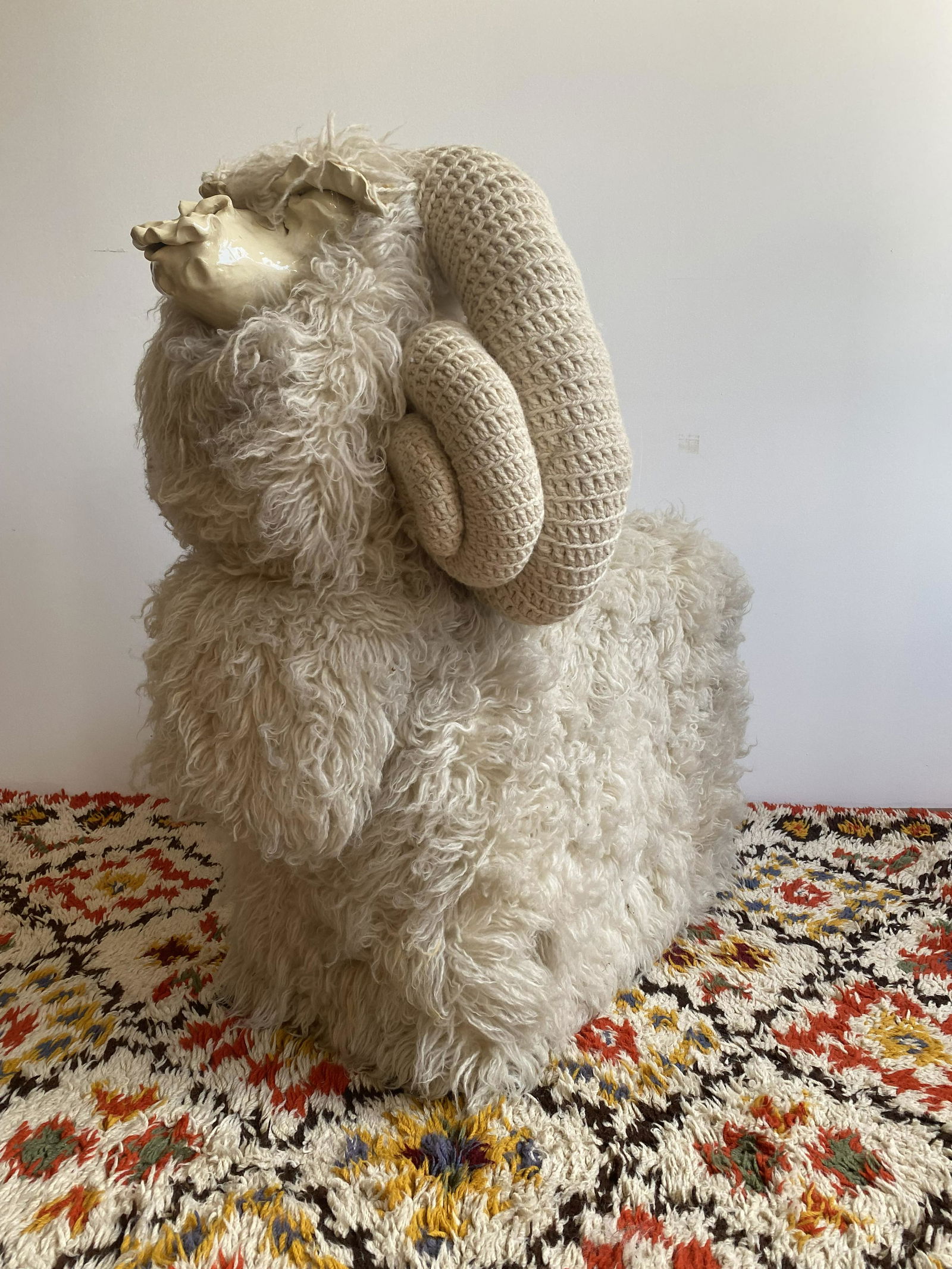 Edna Cataldo Ram Sculptural Bench (1 of 5)