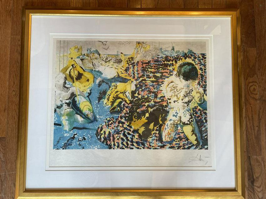 Salvador Dali Lithograph Le (1 of 5)