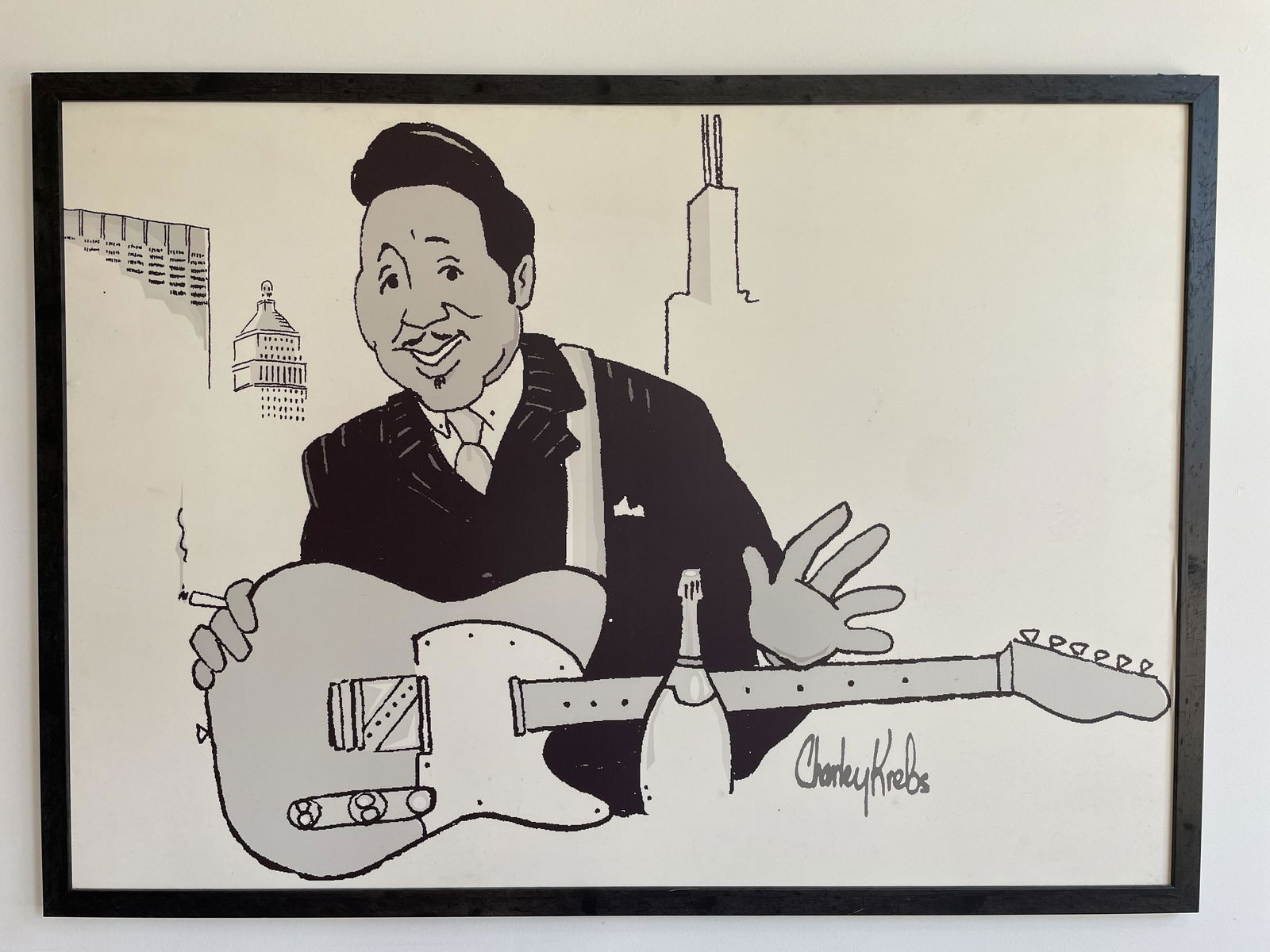 Muddy Waters Poster by Charley Krebs (1 of 3)