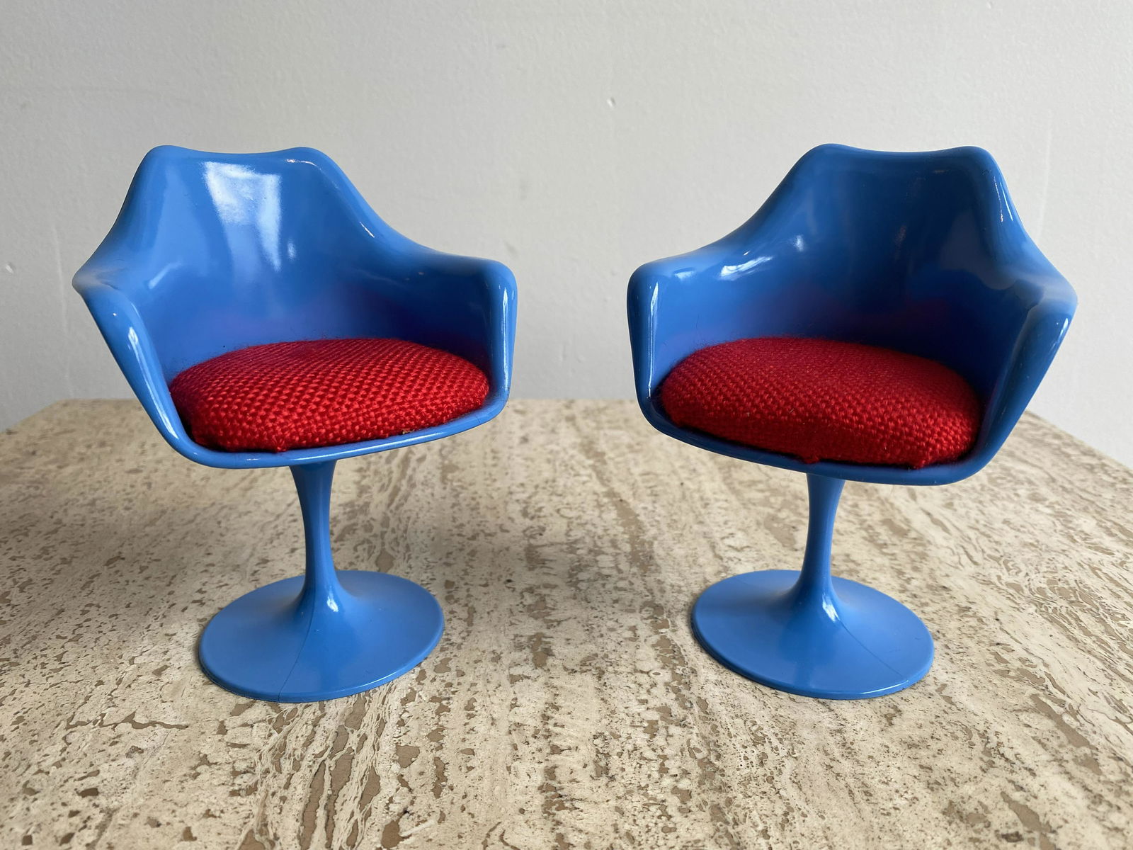 Pair Miniature Eames Shell Chairs MCM (1 of 5)