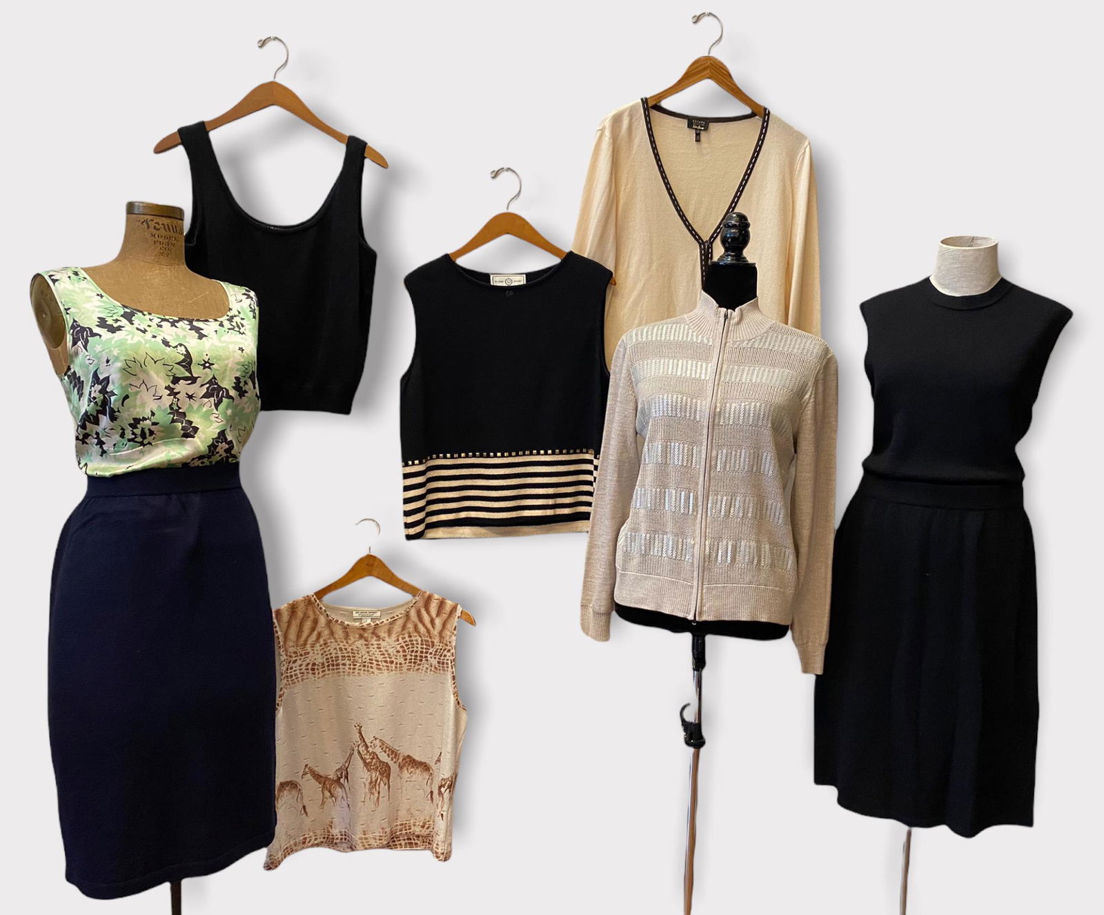 9 pc Vintage ESCADA Separates Collection Skirt Cami (1 of 8)