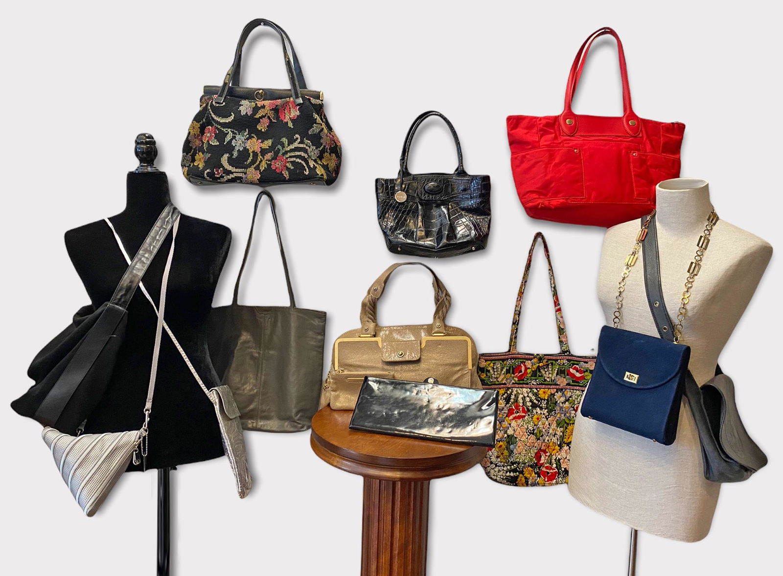 Large Lot Designer Bags STELLA MCCARTNEY, FURLA, COACH, (1 of 6)