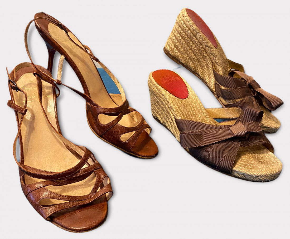 2pr LOUBOUTIN Shoes sz 38 39 (1 of 6)