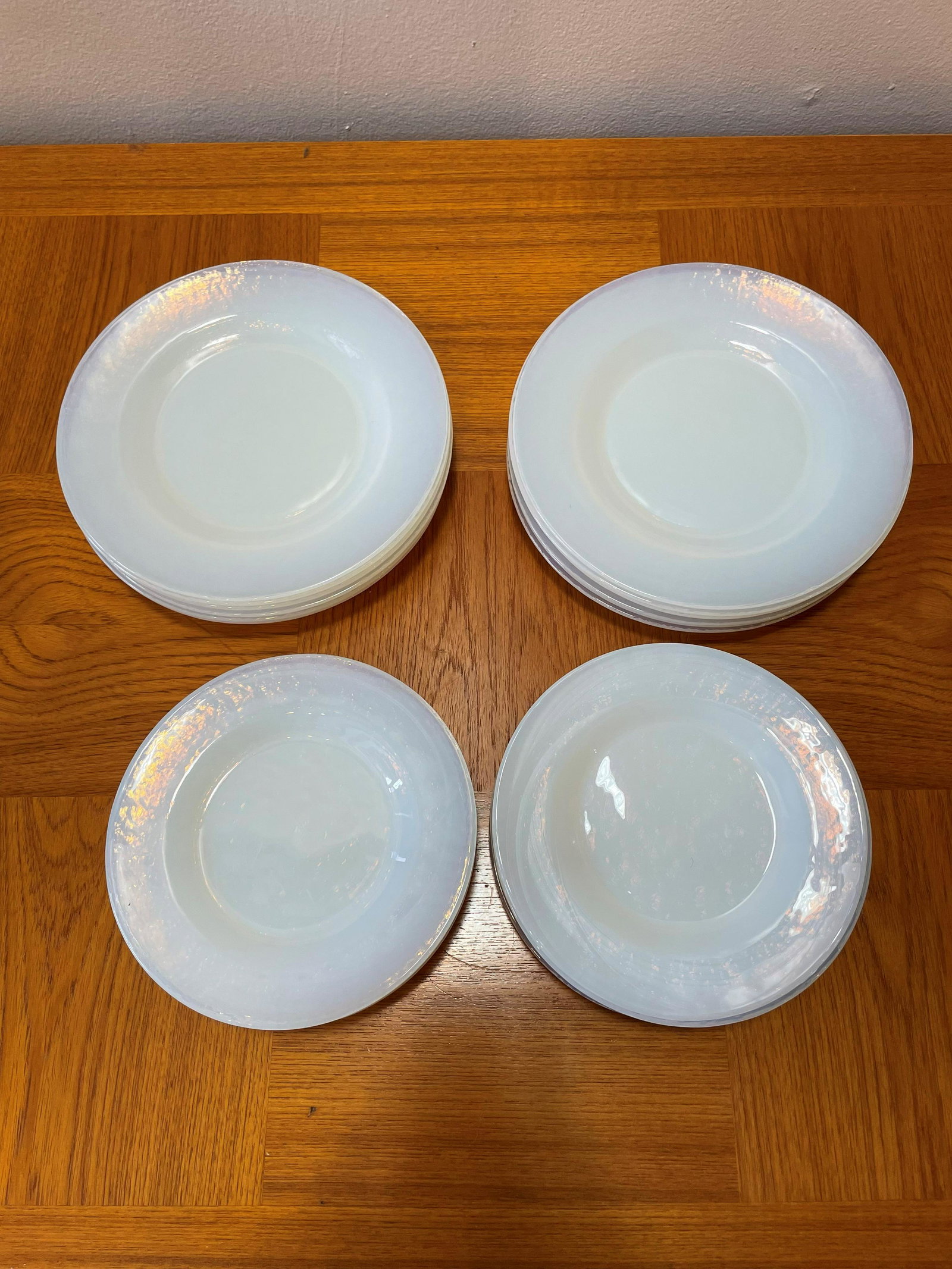 Yalo Casa Murano Dishes Set 12 dinner & side: Dinner plate is 10in in diameter and side is 8.5