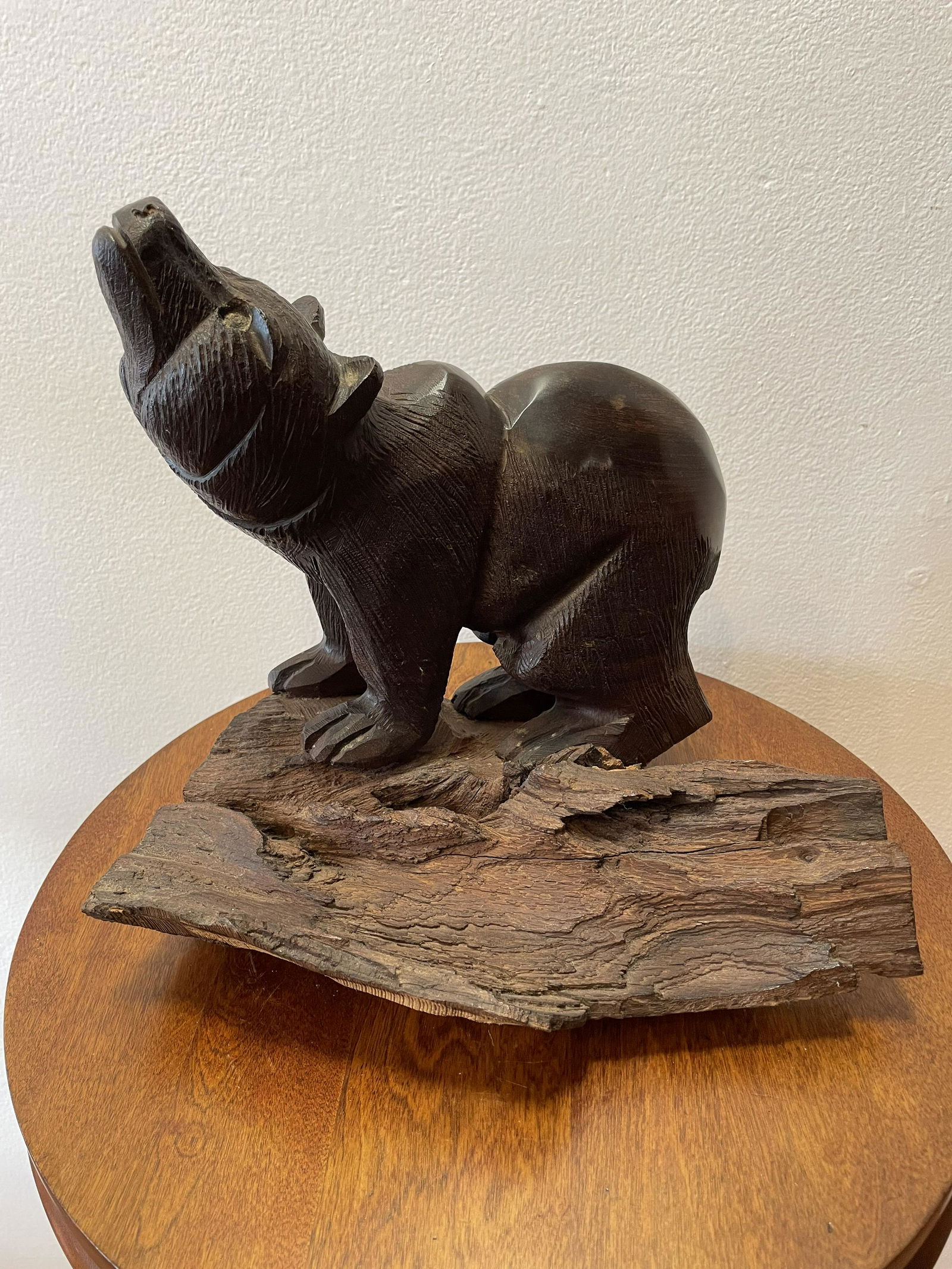 Carved Black forest Bear Statue (1 of 6)