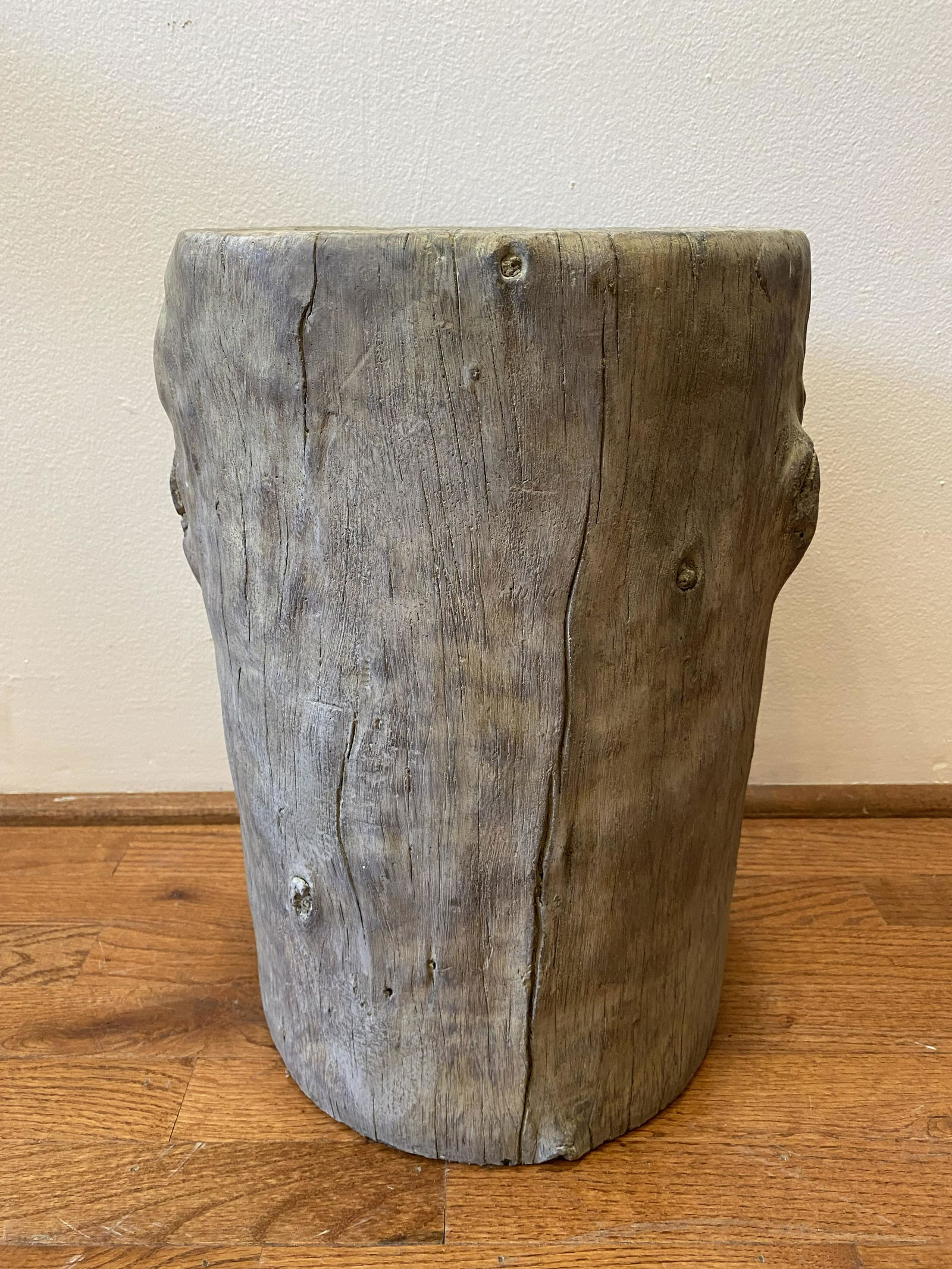 Exceptional Faux Bois Garden Stool #2 (1 of 4)