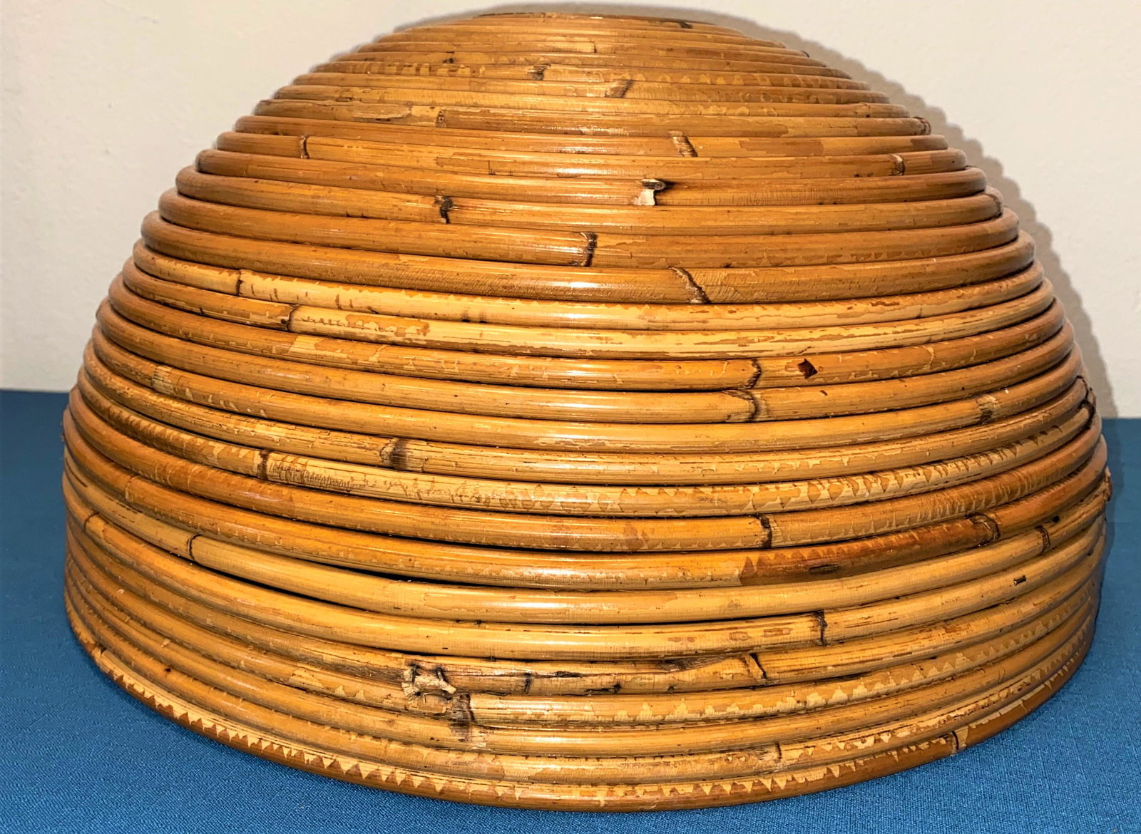 Rattan Dome Shaped Pendant Hanging Light, GABRIELLA (1 of 6)