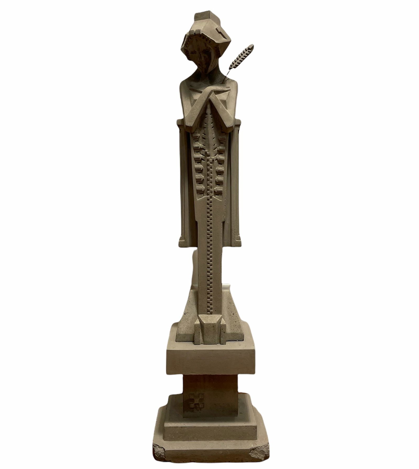 Signed FRANK LLOYD WRIGHT Garden Sprite with (1 of 7)