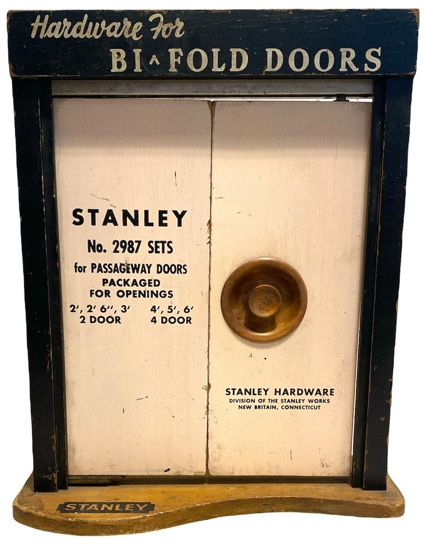 STANLEY Salesman Sample Store Display Bifold Doors (1 of 2)