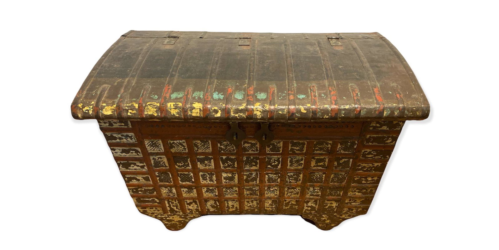 Large Wedding Chest from India (1 of 9)