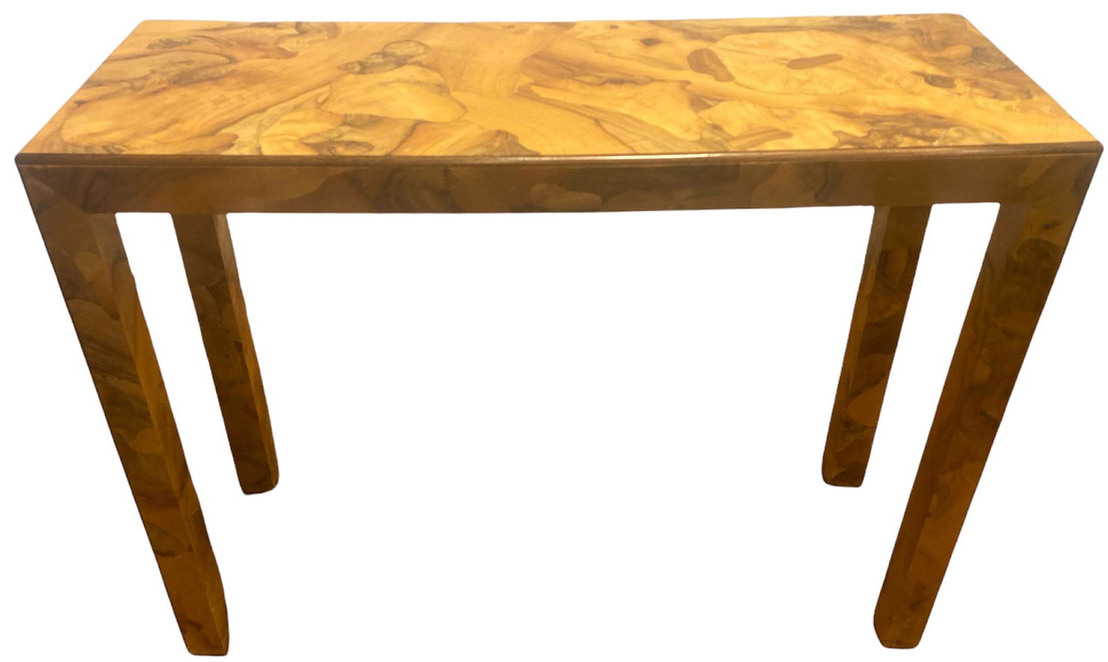 Burlwood Mid-Century LANE Console Table (1 of 5)