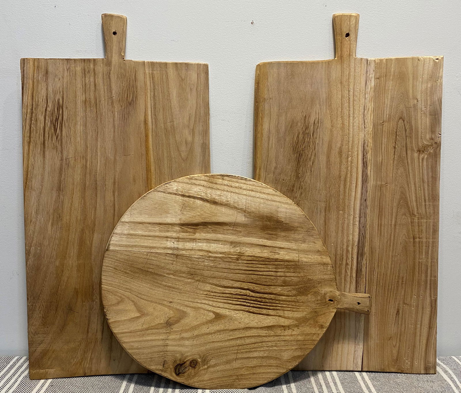 Antique French Pine Bread Boards (1 of 2)