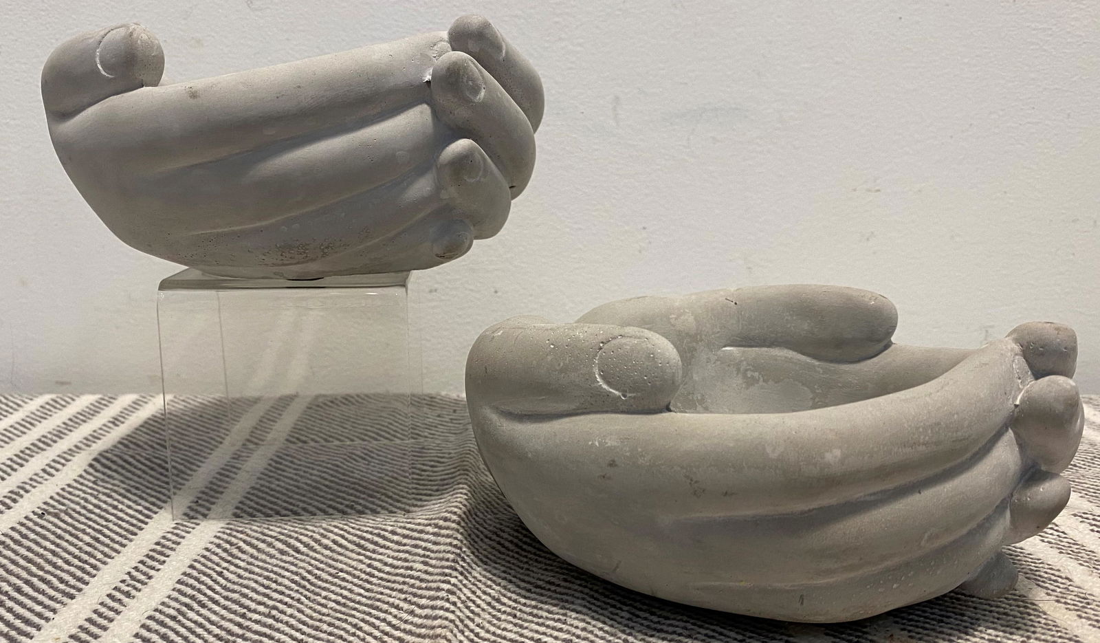 Pair Garden Hand Planters (1 of 2)