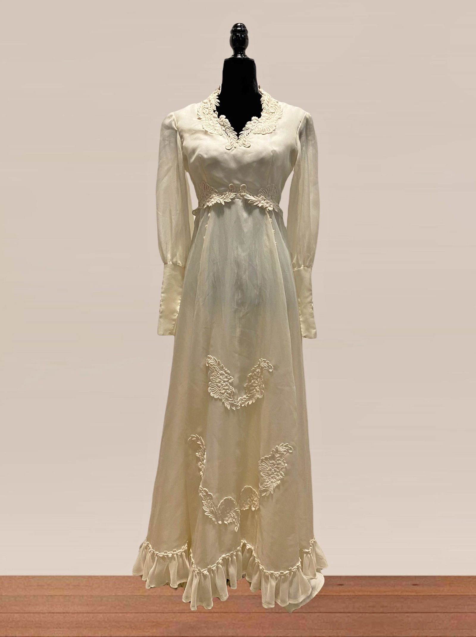 GUNNE SAX Style Vintage Wedding Dress (1 of 9)