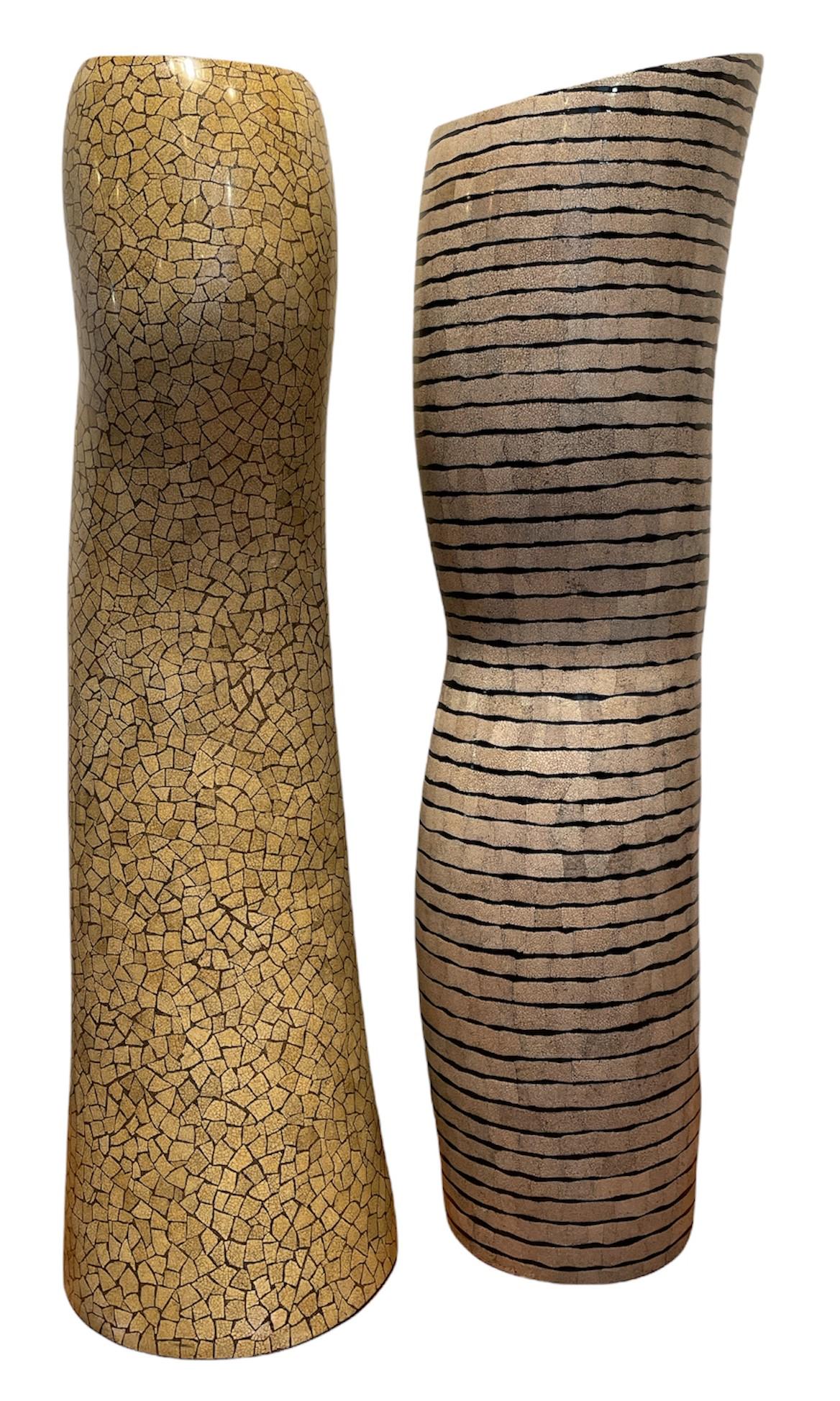 Tall Post Modern Large Scale Vases by DK LIVING (1 of 4)