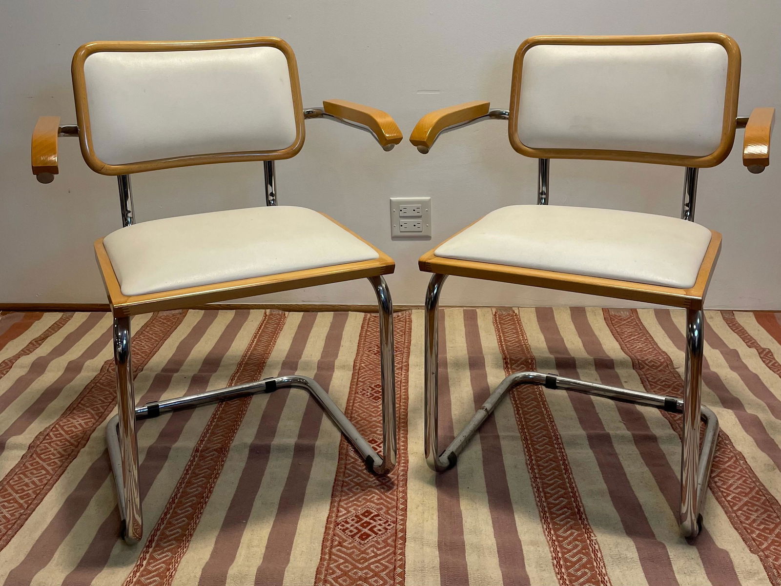 Pair Marcel Breur Cesca Chairs (1 of 5)