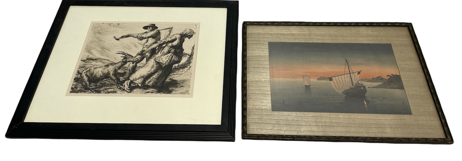 2 Vintage Prints Japanese & Americana (1 of 3)