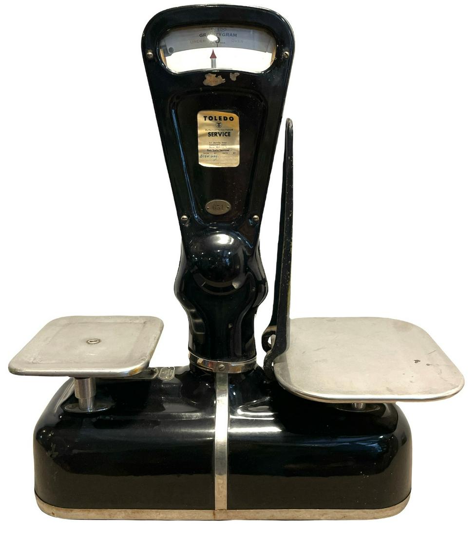 Black Enamel TOLEDO General Store Scale (1 of 4)
