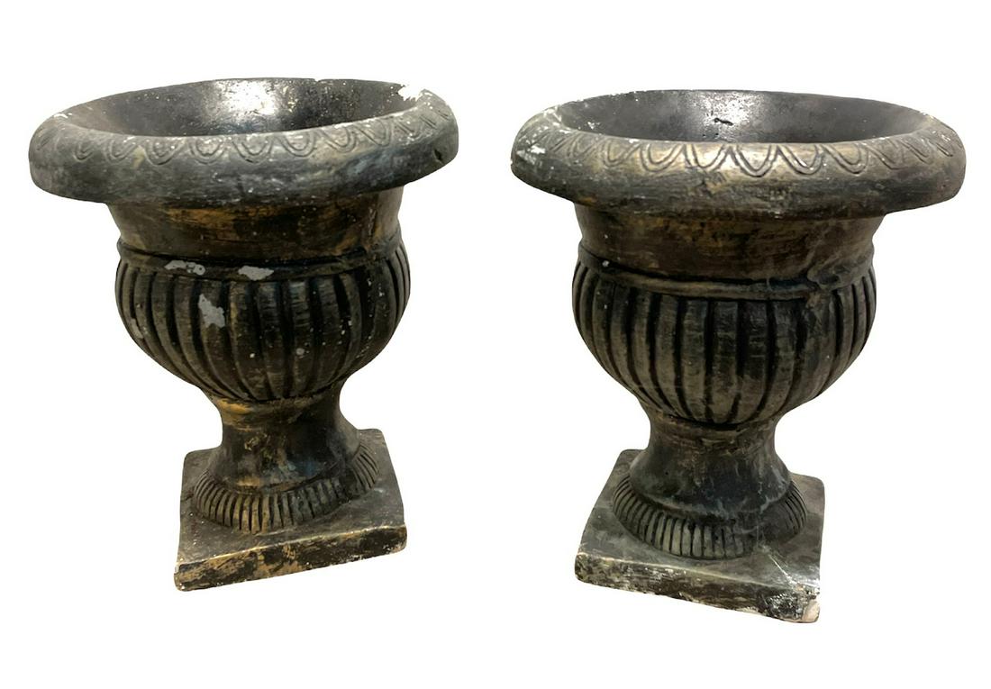 Pair Classical Style Garden Urns (1 of 2)
