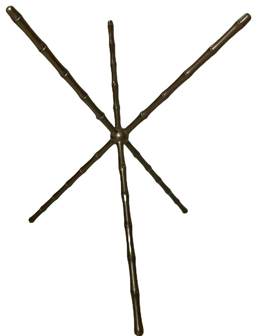 Mid Century Faux Bamboo Table Base (1 of 3)