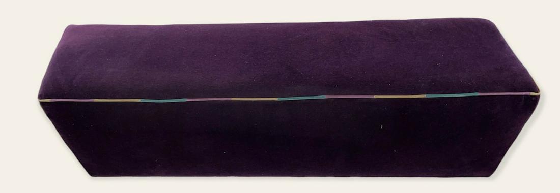 Purple Post Modern Bench (1 of 3)