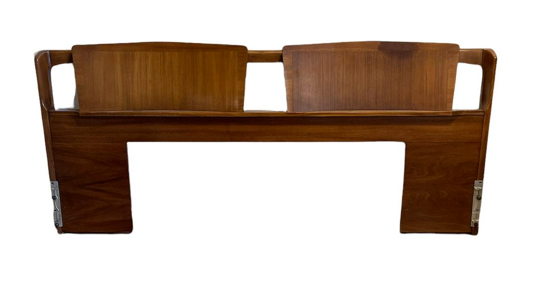 Mid Century King Walnut Headboard (1 of 2)