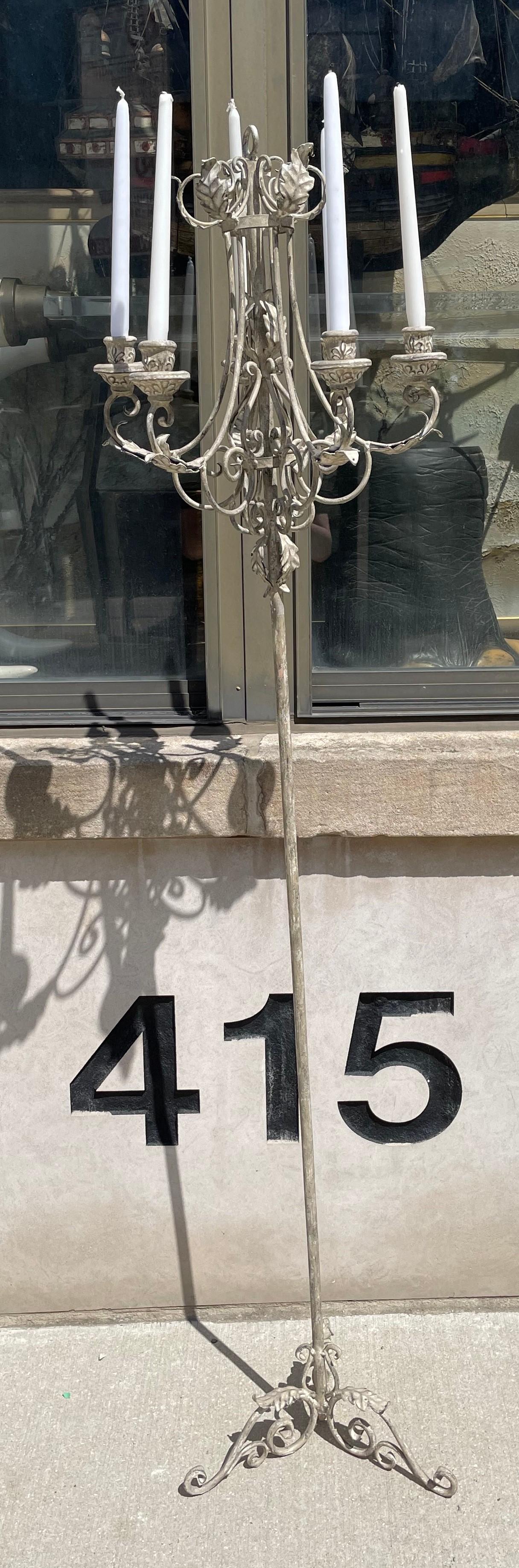 Ornate Candelabra Floor Lamp (1 of 6)