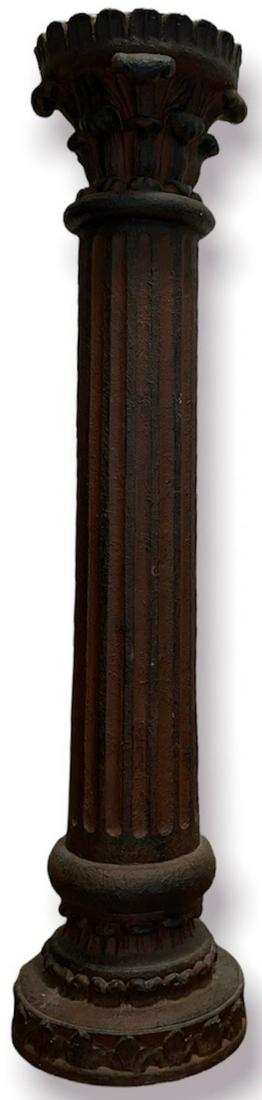 Painted Composite Column Pedestal (1 of 4)