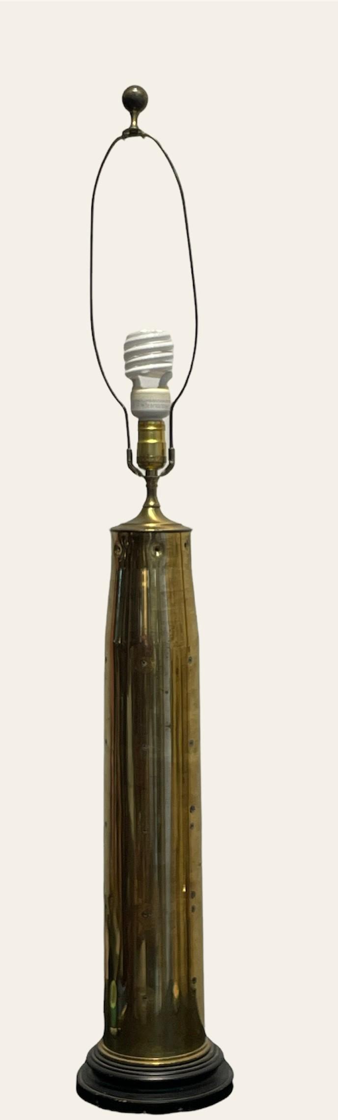 Large Trench Art Table Lamp (1 of 3)