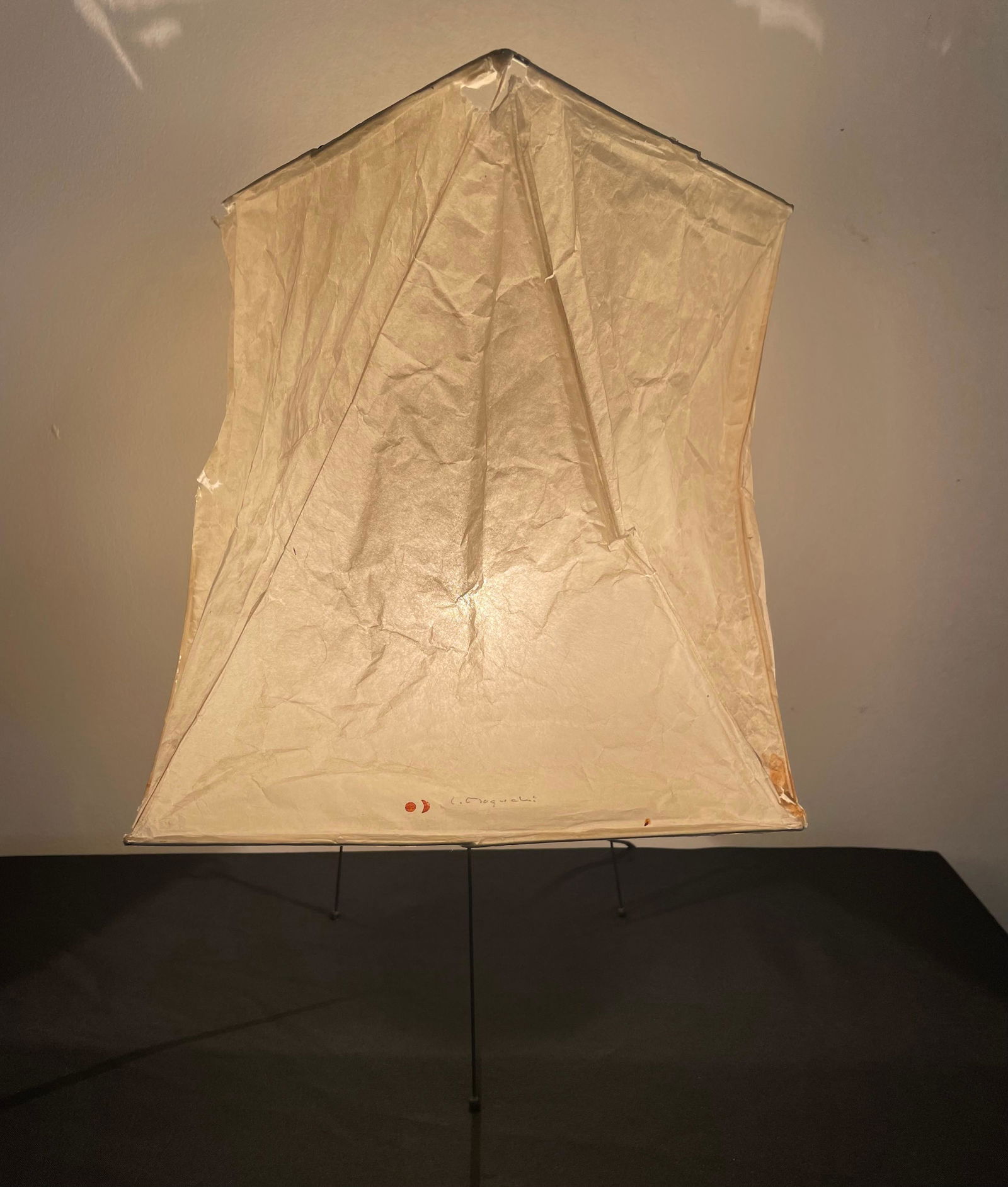 Signed ISAMU NOGUCHI Akari YA2 Lamp (1 of 8)