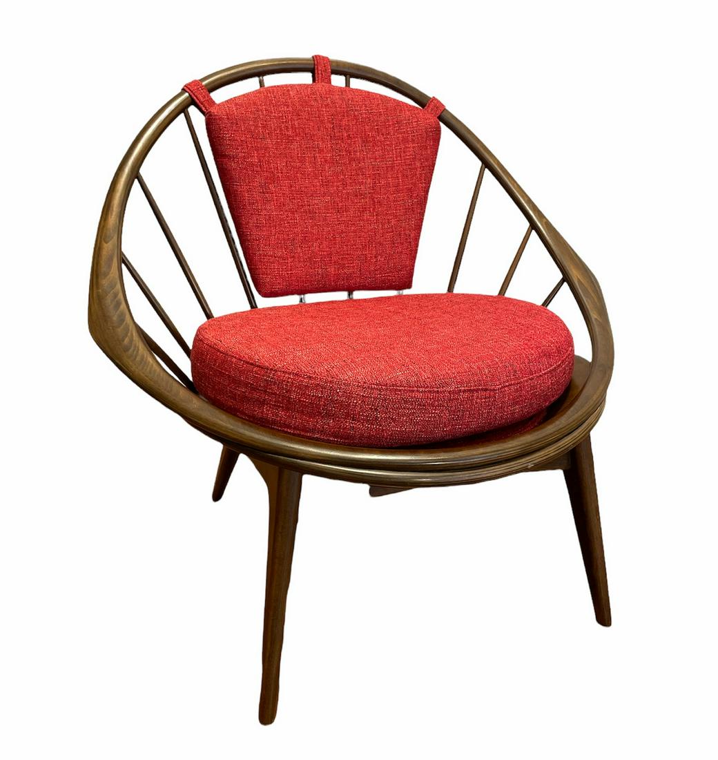 Ib KOFOD-LARSEN for SELIG Hoop Peacock Chair Denmark (1 of 8)