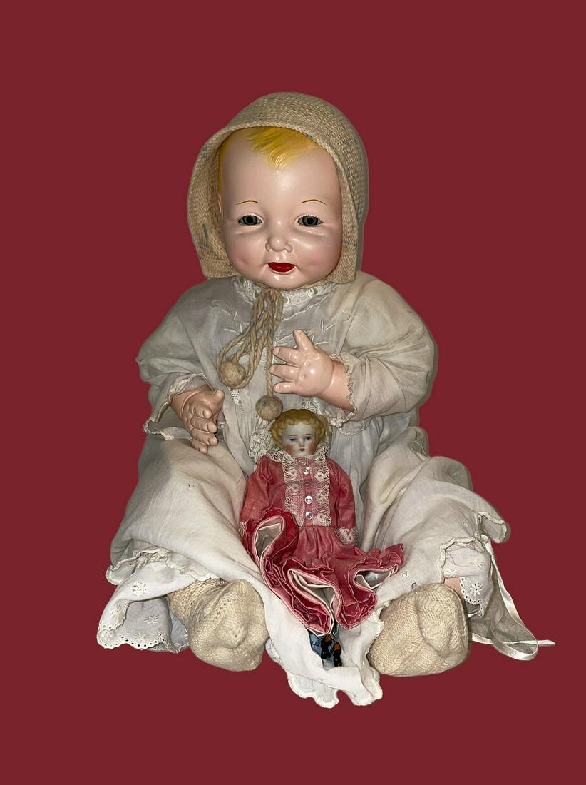 Large Vintage Effanbee Baby Doll "Bubbles" (1 of 8)