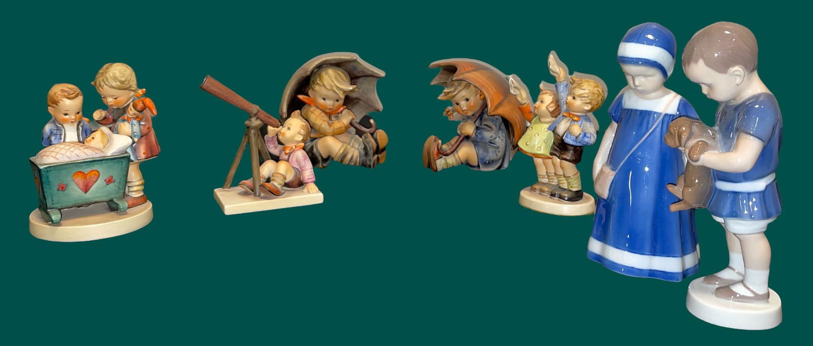 Collection 7 Vintage Hummel Goebel Assorted Figures (1 of 8)