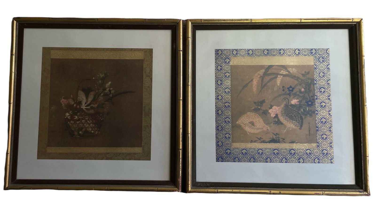 Two Japanese Art Prints TOSA MITSUOKI (1 of 6)