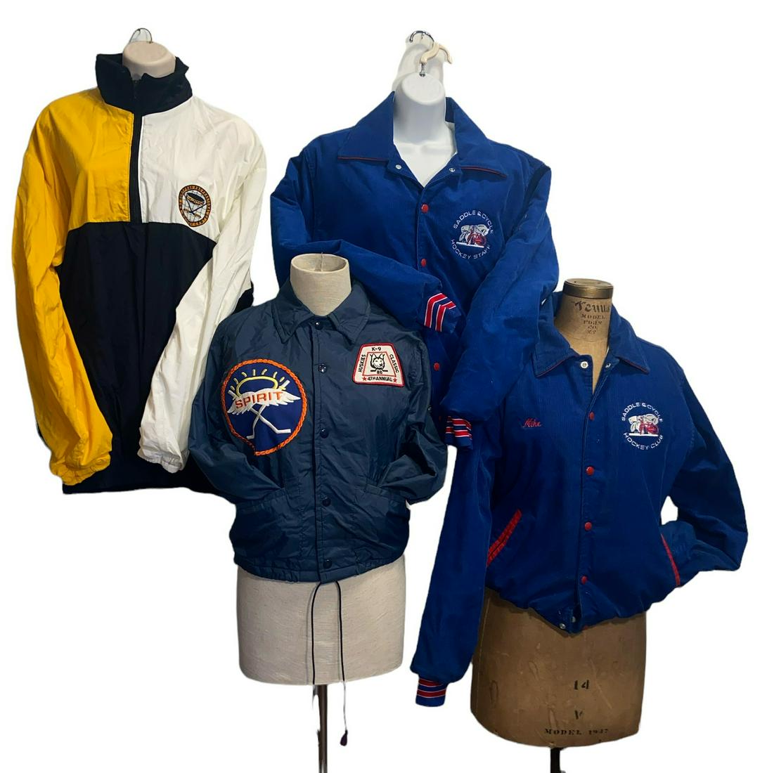 Collection Vintage Mens Hockey Jackets: sizes range from mens medium-large