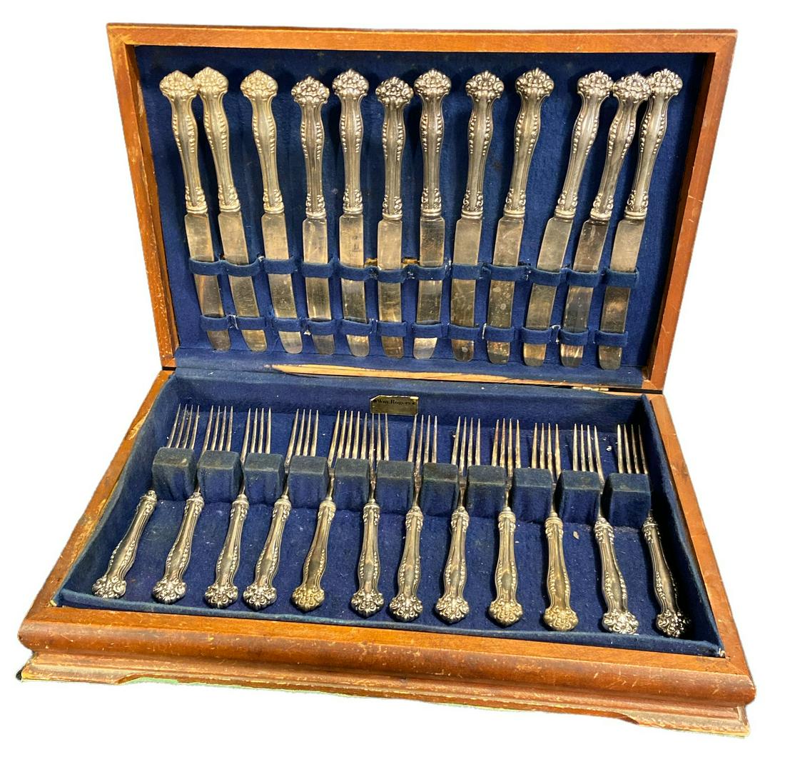 1800's Exquisite Set ROGER BROS Flatware (1 of 4)