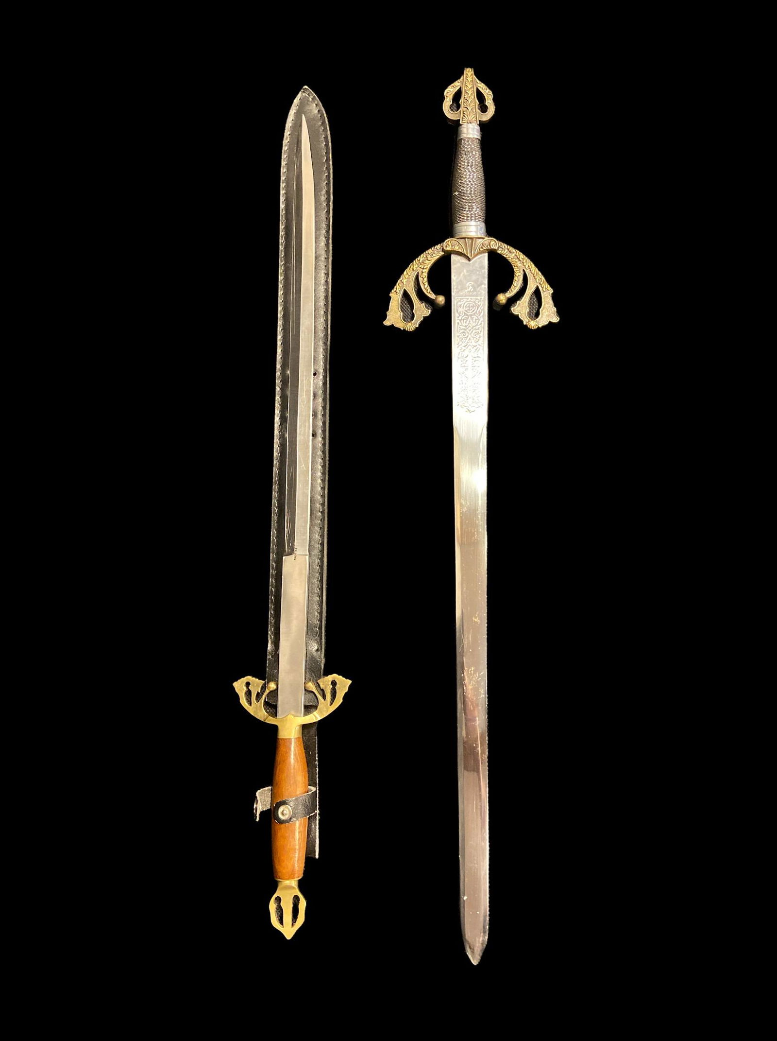 TIZONA EL CID Sword & 1 other Vintage Sword (1 of 4)