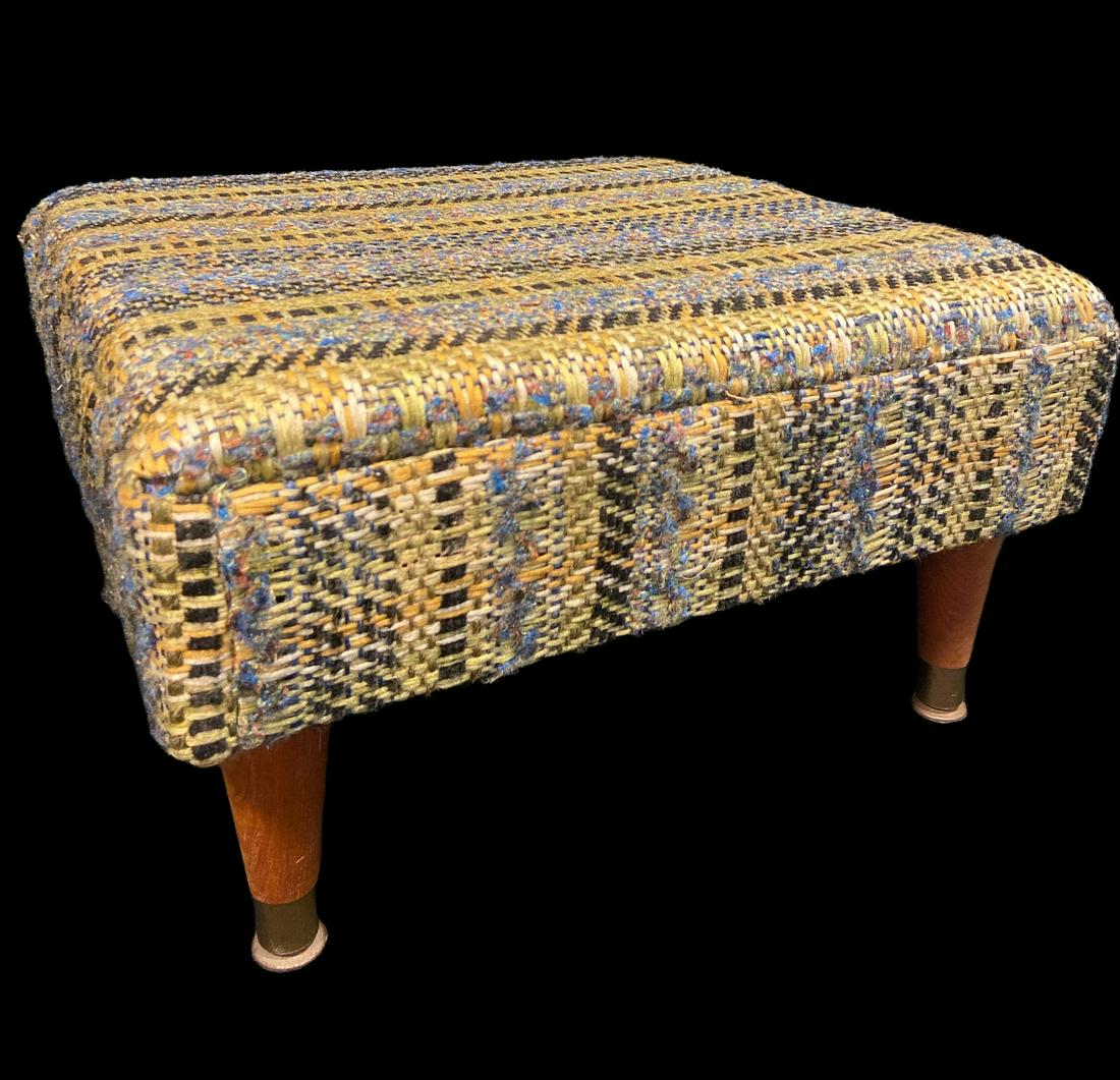 Mid Century Modern Foot Stool (1 of 4)