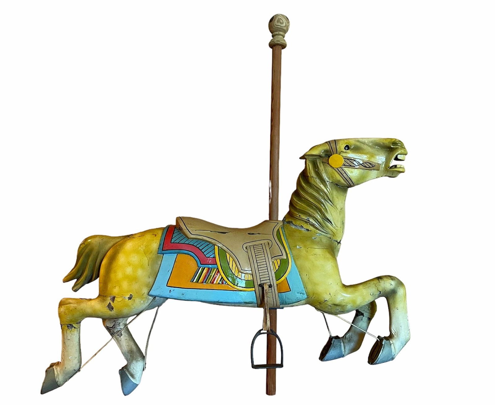 After HERSHELL Antique Carousel Horse (1 of 9)