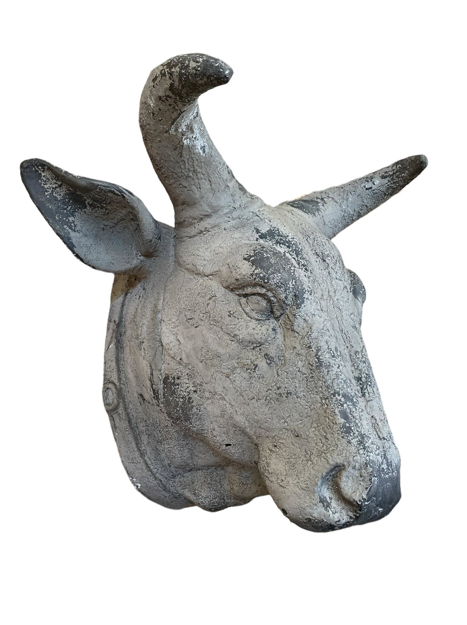 Large Bull Head Butcher Shop Advertising Wall Sculpture (1 of 4)